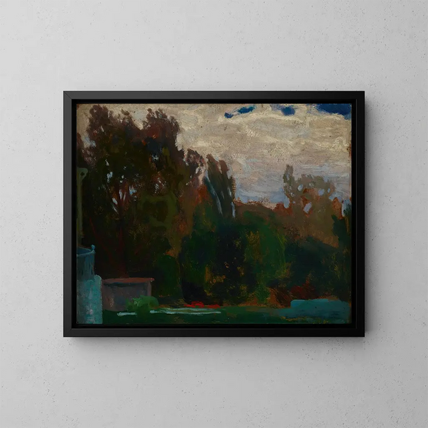 Parc à Kiev - Jan Stanisławski — kehystetty taideteos seinällä