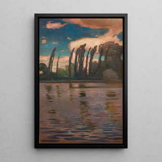 Jan Stanislawski - Poplars on the Water.webp