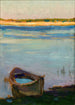 Petit bateau sur la rivière - Jan Stanisławski — näkymä teoksesta