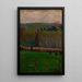 Paysage de printemps - Jan Stanisławski — kehystetty taideteos seinällä