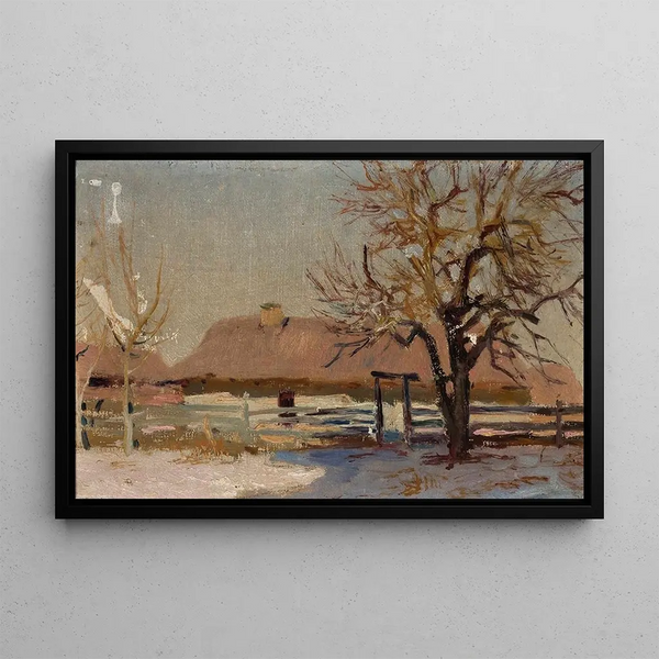Jan Stanislawski - Winter landscape.webp