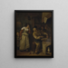 L-taidetuote Alkemisti - Jan Steen — kehystetty taideteos seinällä