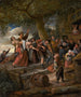 Un cochon appartient à la porcherie - Jan Steen — näkymä teoksesta