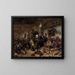 Poikien ja tyttöjen koulusta - Jan Steen — kehystetty taideteos seinällä