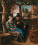 Un prétendant avec une jeune femme - Jan Steen — näkymä teoksesta