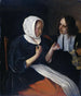 Pariskunta juomassa - Jan Steen — näkymä teoksesta