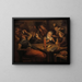 As de cœur - Jan Steen — kehystetty taideteos seinällä