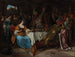 Esther, Assuérus ja Haman - Jan Steen — näkymä teoksesta