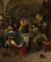 Perhetilanne - Jan Steen — näkymä teoksesta