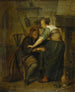 Auberge avec hôtes et femme de chambre - Jan Steen — näkymä teoksesta