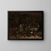 Prinssipäivä - Jan Steen — kehystetty taideteos seinällä