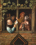 Rhétoriciens à la fenêtre - Jan Steen — näkymä teoksesta
