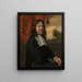 Autoportrait - Jan Steen — kehystetty taideteos seinällä