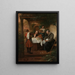 Souper à Emmaüs - Jan Steen — kehystetty taideteos seinällä