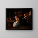 Taverna-tilanteesta - Jan Steen — kehystetty taideteos seinällä
