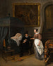 La visite chez le médecin - Jan Steen — näkymä teoksesta