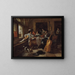 Le concert de famille - Jan Steen — kehystetty taideteos seinällä