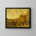 Le marché aux poissons à Leyde - Jan Steen — kehystetty taideteos seinällä