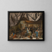La Vie de l'homme - Jan Steen — kehystetty taideteos seinällä