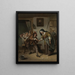 L'Entreprise - Jan Steen — kehystetty taideteos seinällä