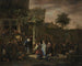Le Mariage villageois - Jan Steen — näkymä teoksesta