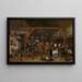 Le Festin de noces - Jan Steen — kehystetty taideteos seinällä