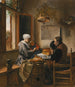La prière avant le repas - Jan Steen — näkymä teoksesta
