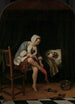 Femme à sa toilette - Jan Steen — näkymä teoksesta