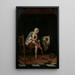 Femme à sa toilette - Jan Steen — kehystetty taideteos seinällä