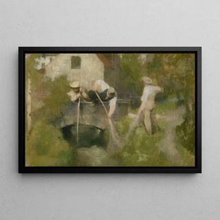 Jan Stobbaerts - Dragging in the Woluwe.webp