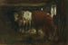Abattoir-maalaus - Jan Stobbaerts — näkymä teoksesta