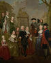 Portrait de Theodorus Bisdom van Vliet et de sa famille - Jan Stolker — näkymä teoksesta