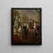 Portrait de Theodorus Bisdom van Vliet et de sa famille - Jan Stolker — kehystetty taideteos seinällä