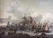 Laivastotaistelumaalaus Pohjanmeren taistelusta 1573 - Jan Theunisz Blanckerhoff — näkymä teoksesta