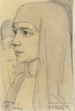 Portrettikuva Treesje Westermann Mère Thérèse Huf de Bethani - Jan Toorop — näkymä teoksesta