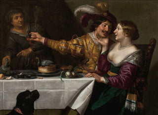 La Prostituée - Jan van Bijlert — näkymä teoksesta