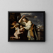 Venus rangaistamassa Cupidia - Jan van Bijlert — kehystetty taideteos seinällä
