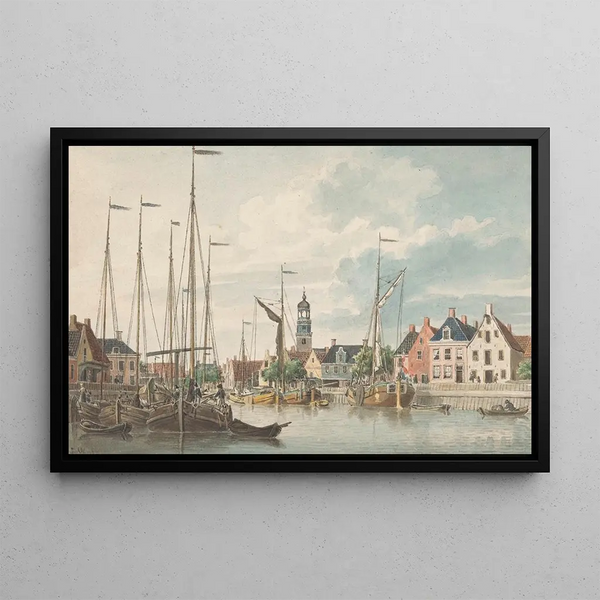 Jan Weissenbruch - Gezicht te De Lemmer.webp