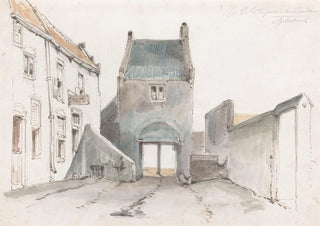 Jan Weissenbruch - Steigerpoort te Leerdam.webp