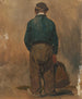 Pêcheur avec un panier vu de derrière - Jan Weissenbruch — näkymä teoksesta