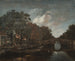 Herengracht Amsterdamissa - Jan Wijnants — näkymä teoksesta