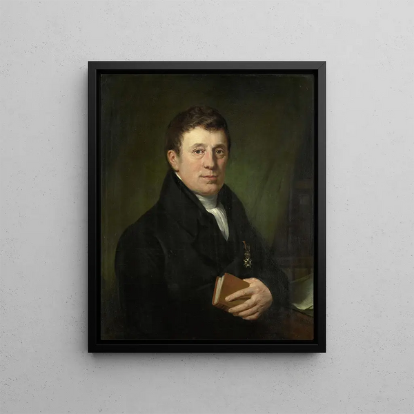 Hendrik Harmen Klijn 1773-1856 Runoilija - Jan Willem Pieneman — kehystetty taideteos seinällä