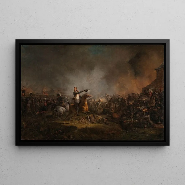 Jan Willem Pieneman - The Prince of Orange at Quatre Bras 16 June 1815.webp