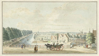 Jan de Beijer - Gezicht van de Wal bij de Catharijnepoort te Utrecht.webp