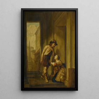 Jan de Bray - Mercury And Aglauros At The Door Of Herses Chamber.webp
