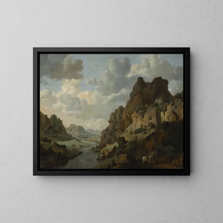Jan van Aken - Mountain landscape.webp