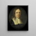 Portrait d'un homme - Jan van Assen — kehystetty taideteos seinällä