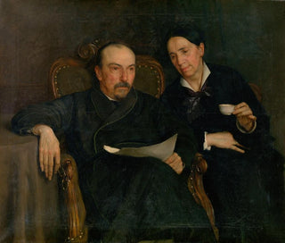 Jan van Beers - The Poet Jan Van Beers and his Wife The Artists Parents.webp