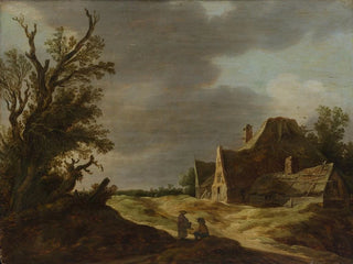 Route sablonneuse avec une ferme - Jan van Goyen — näkymä teoksesta