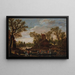 Le Bac - Jan van Goyen — kehystetty taideteos seinällä